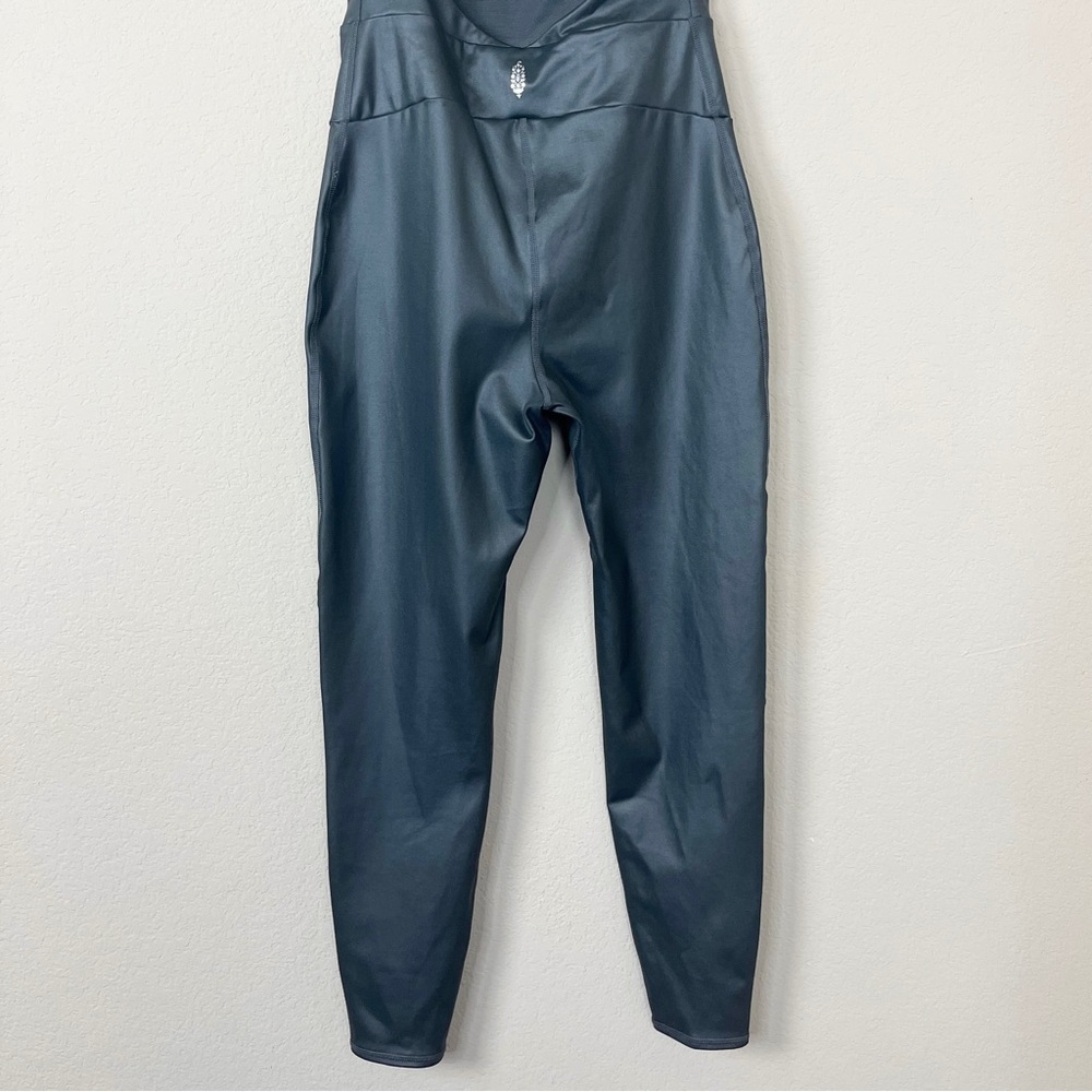 FP Movement by Free People Charcoal Racerback Jumpsuit - Picture 12 of 16